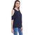 Purys Women Dark Blue Solid Regular Top