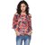 Purys Women Multicolor Printed Basic Top