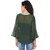 Purys Women Green Color Block Regular Top