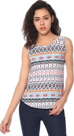 Purys Women Multicolor Printed Regular Top