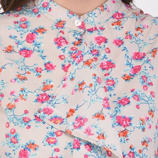 Stylish Women Purys Women Grey Printed Regular Top 2025 at ShopCircuit | ONDC