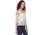 Purys Women White Floral Regular Top