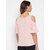 PURYS Women Pink Solid Basic Top