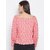 PURYS Women White Printed Basic Top