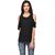 Purys Women Black Solid Regular Top