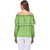 Purys Women Green Solid Off Shoulder Top