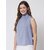 PURYS Women Blue Solid Regular Top