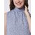 PURYS Women Blue Solid Regular Top