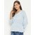 PURYS Women Blue Printed Regular Top