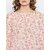 Purys Women Beige Printed Regular Top