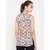 Purys Women Multicolor Geometric High Low Top