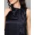 PURYS Women Dark Blue Solid Regular Top