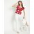 PURYS Women Multicolor Printed Wrap Top