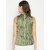 PURYS Women Green Polkadot Regular Top