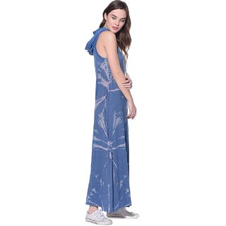 Modern Women Purys Women Blue Maxi Dress 2025 at ShopCircuit | ONDC