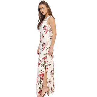 Modern Women Purys Women White Maxi Dress 2025 at ShopCircuit | ONDC
