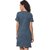 Purys Women Blue A Line Dress