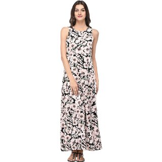 Sophisticated Women Purys Women Black Maxi Dress 2025 at ShopCircuit | ONDC