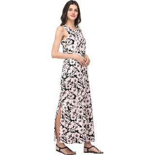 Sophisticated Women Purys Women Black Maxi Dress 2025 at ShopCircuit | ONDC