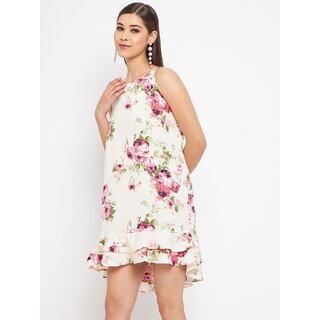 Chic Women Purys Women White A Line Dress 2025 at ShopCircuit | ONDC