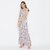 Purys Women Sky Blue Maxi Dress