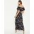 Purys Women Black Two Piece Dress