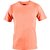 MARVK Men Solid Round Neck Orange T-Shirt