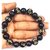 ASTROGHAR Natural Blue Gold Stone Om Mani Padme Hum Engraved 12 Mm Bracelet For Men and Women Reiki Healing