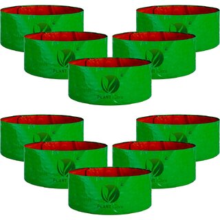                       PLANT CARE grow poly bag 15x6 Inch Pack of 10 plant bag                                              