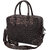 ZINT Brown Canvas Genuine Full Grain Leather Unisex Messenger 15 inches Laptop Bag