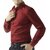 Baleshwar Men Maroon Solid Casual Shirt (Pack of 1 )