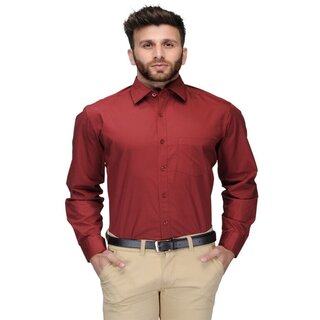 Baleshwar Men Multicolor Solid Formal Shirt (Pack of 1)