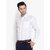 Baleshwar Mens White Slim Fit Formal Shirt (Pack of 2)