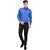 Baleshwar Men Multicolor Solid Formal Shirt (Pack of 2)