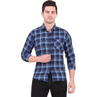                       Baleshwar Men Multicolor Checkered Casual Shirt (Pack of 2)                                              