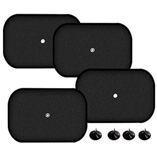                       Car side window sun shades, Universal for all cars (ZBlack) Pack of 4                                              
