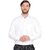 Baleshwar Men White Solid Formal Shirt (Pack of 2)