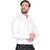 Baleshwar Men White Solid Formal Shirt (Pack of 2)