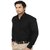 Baleshwar Men Black Solid Formal Shirt (Pack of 2)