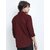 Baleshwar Mens Maroon Slim Fit Casual Shirt (Pack of 1)