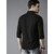 Baleshwar Mens Black Regular Fit Casual Shirt (Pack of 1)