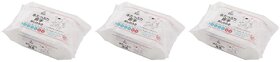 Smart Angel Japan Baby Diaper Wipes (180 Unscented Wipes), Paraben Free, Super Thick, 60pcs/Pack, Pack of 3