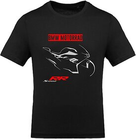 FastB Men Graphic Print Round Neck Black T-Shirt