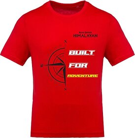 FastB Men Typography Round Neck White T-Shirt