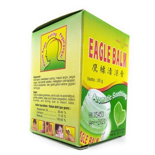                       Movitronix Javi balsem 20gm  cap lang Singapore Product by brand Eagle -Pack of 1                                              