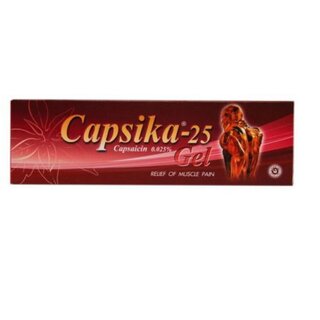 Movitronix CAPSIKA 25 GEL Relief of Muscle relief -100g - Pack of 1 Movitronix CAPSIKA 25 GEL Relief of Muscle relief -100g - Pack of 1