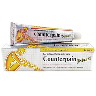                       Movitronix Counterpain Gold PLUS Analgesic Balm Pain Relief Gel 50g- Pack of 1                                              