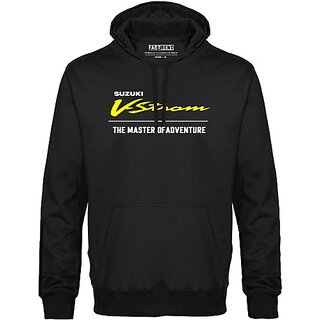                       FastB Men & Women Full Sleeve Printed Hooded Sweatshirt                                              