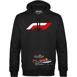                       FastB Men & Women Full Sleeve Printed Hooded Sweatshirt                                              