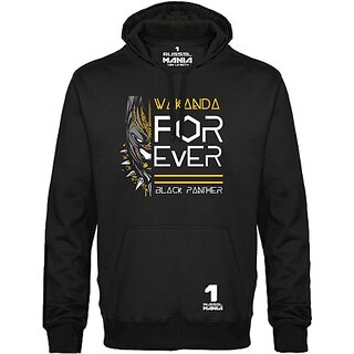                       RusselMania Men & Women Full Sleeve Printed Hooded Sweatshirt                                              